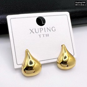 Сережки Xuping14К 10470 (1,5 см.)